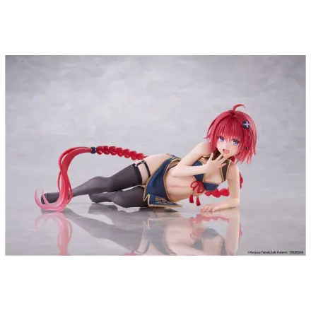 To Love-Ru Darkness Desktop Cute Mea Kurosaki (Chinese Dress Ver.) PVC figura 13 cm termékfotó