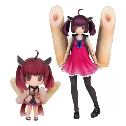 Tohoku Zunko 1/12 Plafia Tohoku Kiritan Mini figura Set Műanyag modell készlet 12 cm termékfotó