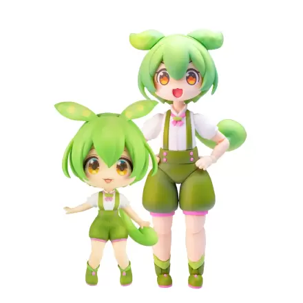 Tohoku Zunko 1/12 Plafia Zundamon Műanyag modell készlet Mini figura csomag 10 cm termékfotó