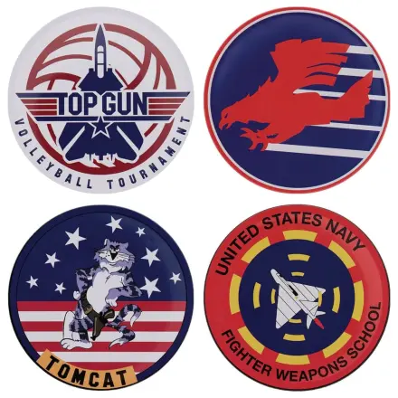 Top Gun 4 db-os poháralátét csomag termékfotó