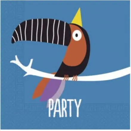 Toucan, Tukán szalvéta 20 db-os termékfotó