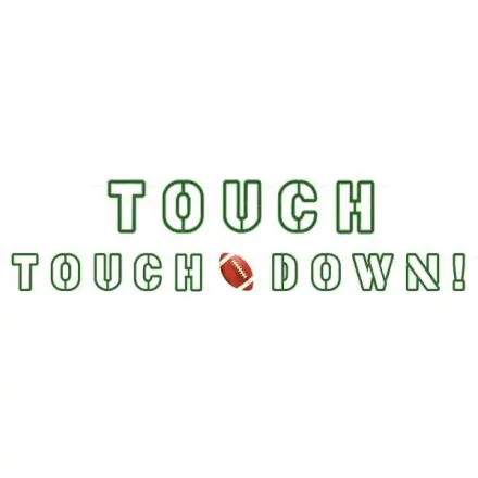 Touchdown felirat 180 cm termékfotó