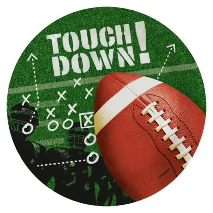 Touchdown papírtányér 8 db-os 22,8 cm termékfotó