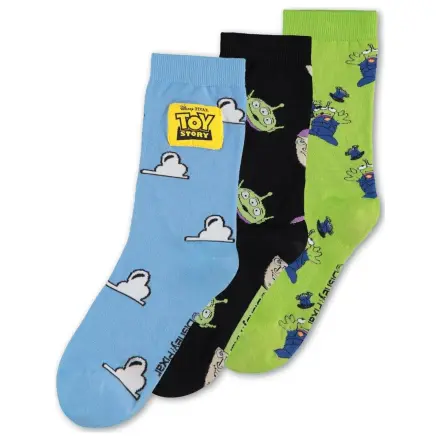 Toy Story 5 Crew 3 db-os zokni csomag 35-38 termékfotó