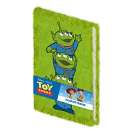 Toy Story Alien A5 Fuzzy jegyzetfüzet termékfotó