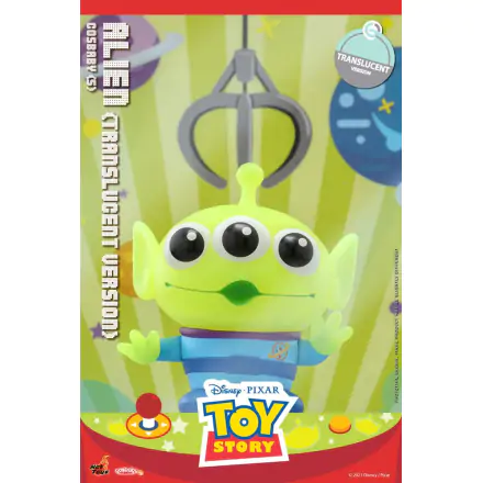 Toy Story Cosbaby (S) Mini figura Alien (Translucent Version) 10 cm termékfotó