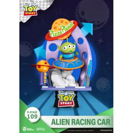 Toy Story D-Stage Alien Racing Car PVC Diorama 15 cm termékfotó