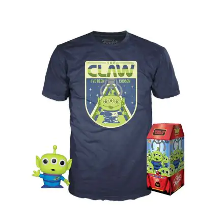 Toy Story POP! & Tee Box The Claw Exkluzív figura és póló csomag termékfotó