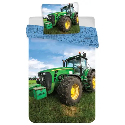 Traktor Green gyerek, ovis ágyneműhuzat termékfotó