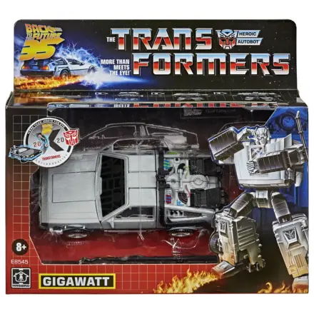 Transformers Back to the Future Delorean Gigawatt figura 14cm termékfotó