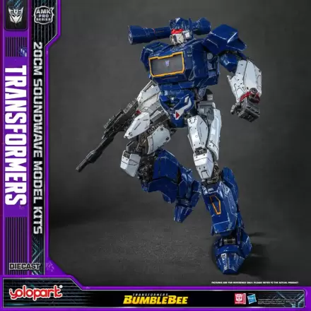 Transformers: Bumblebee AMK Pro Series Soundwave (Oversea Version) Műanyag modell készlet 20 cm termékfotó