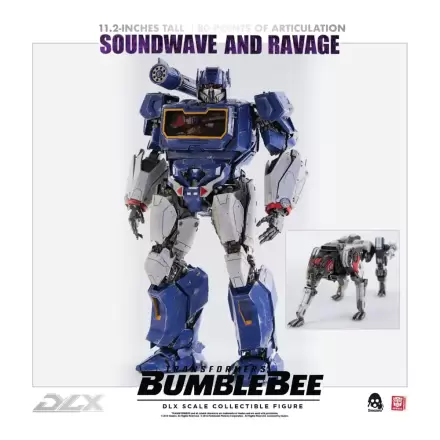 Transformers Bumblebee DLX 1/6 Soundwave & Ravage 2 db-os akciófigura csomag 28 cm termékfotó