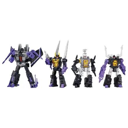 Transformers Dramatic Capture Series Decepticons Part 2 4 db-os akciófigura csomag termékfotó