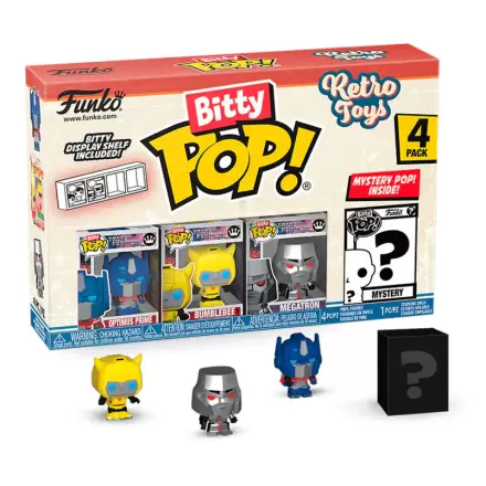 Transformers Funko Bitty POP! Vinyl figura 4 db-os csomag 2,5 cm termékfotója