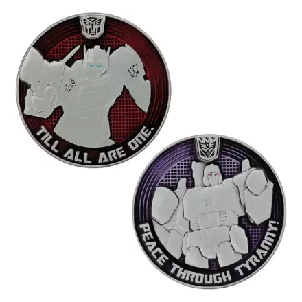 Transformers Generation 1 G1 Autobots vs Decepticons Gyűjthető érme Limitált kiadás 4 cm termékfotó