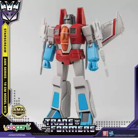 Transformers Generation One AMK Series Starscream Műanyag modell készlet 19 cm termékfotó