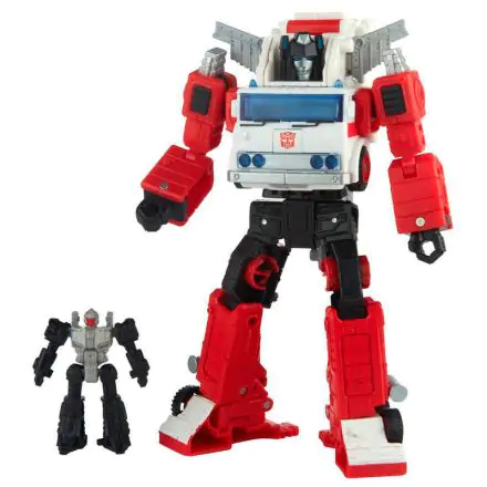 Transformers Generations War for Cybertron Voyager Class Artfire and Nightstick 2021 figura 18cm termékfotó