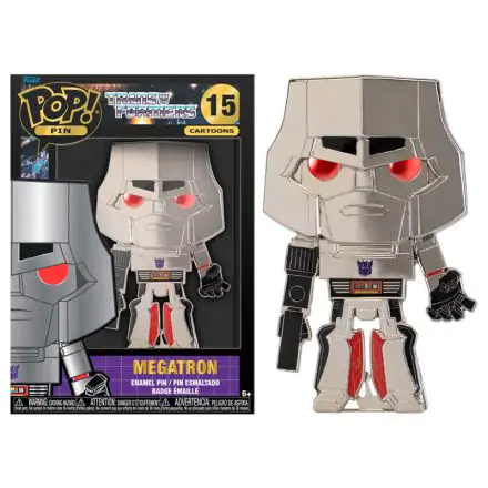 Transformers Megatron Big Enamel POP Pin 10cm termékfotó