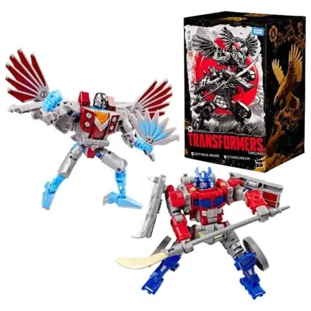 Transformers Optimus Prime & Starscream figura Timeline 12.5cm termékfotó