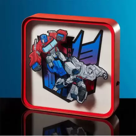 Transformers Perspex lámpa termékfotója