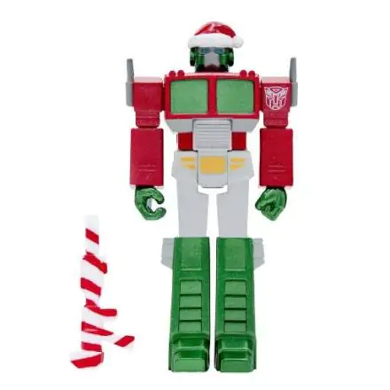 Transformers ReAction Optimus Santa akciófigura 10 cm termékfotó