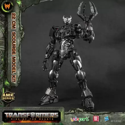 Transformers: Rise of the Beasts AMK Series Scourge Műanyag modell készlet 22 cm termékfotója