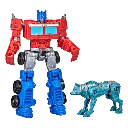 Transformers: Rise of the Beasts Beast Alliance Weaponizer Optimus Prime & Chainclaw 2 db-os akciófigura csomag 13 cm termékfotó
