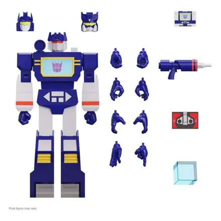 Transformers Ultimates Soundwave G1 akciófigura 18 cm termékfotója