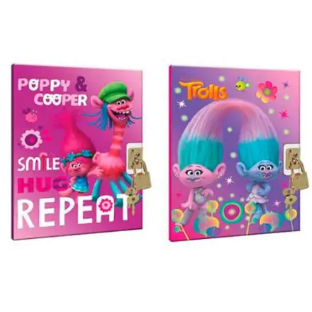 Trollok Poppy napló lakattal termékfotó