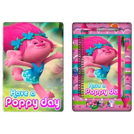 Trolls irodaszer készlet metál dobozban termékfotó