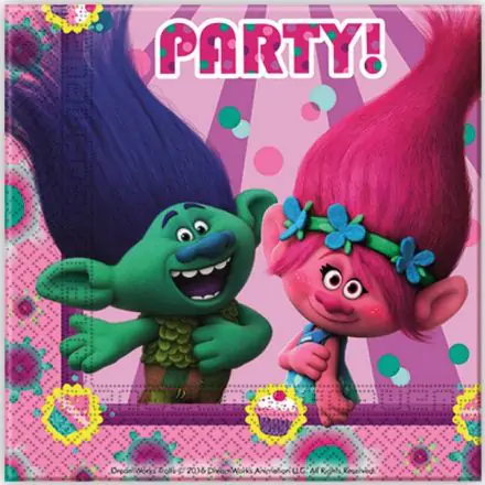 Trolls, Trollok szalvéta 20 db-os termékfotó