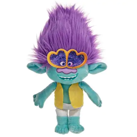 Trolls Világ körüli turné Branch szemüveggel plüss 17cm termékfotó