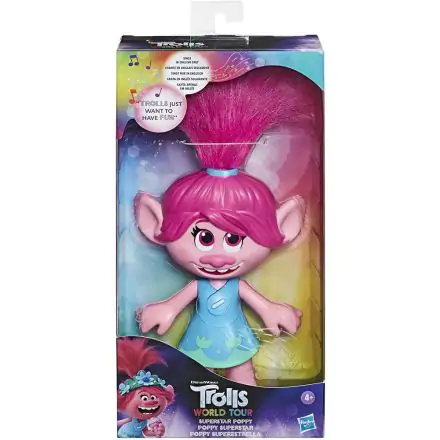 Trolls Világ körüli turné  Poppy Superstar éneklő baba termékfotó