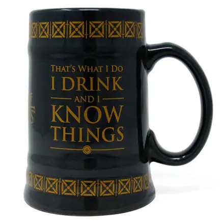 Trónok harca Drink & Know Things Kerámia korsó termékfotó