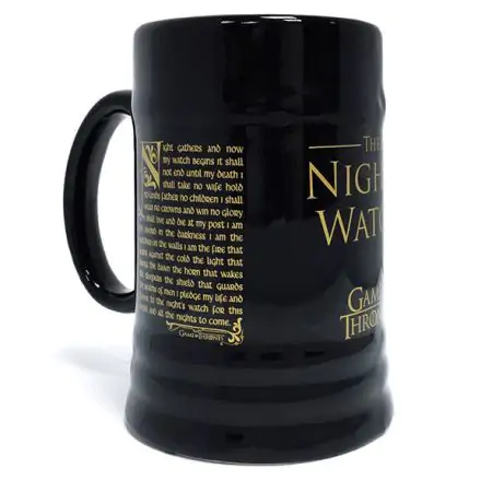 Trónok harca Night's Watch Oath Kerámia korsó termékfotó