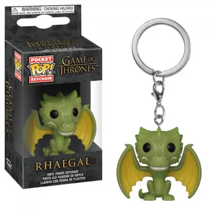 Trónok harca Funko Pocket POP! Vinyl kulcstartó Rhaegal 4 cm termékfotó