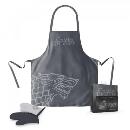 Trónok harca Stark konyhai kötény csomag termékfotó