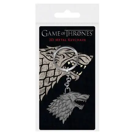 Trónok harca Stark metál kulcstartó termékfotó
