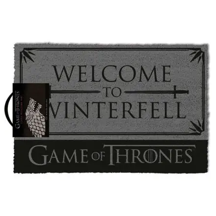 Trónok harca Stark Welcome to Winterfell lábtörlő termékfotó