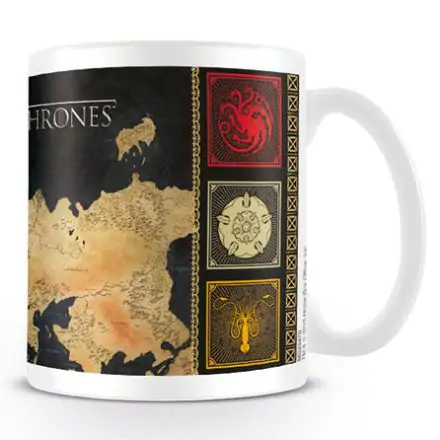 Trónok harca térkép bögre termékfotó