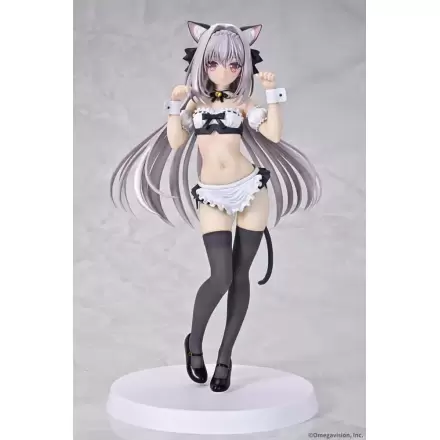 Tsuki ni Yorisou Otome no Sahou 1/6 Luna Sakurakouji Cat Maid Ver. PVC szobor figura 26 cm termékfotója