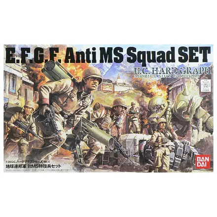 U.C. Hard Graph 1/35 Mobile Suit Gundam E.F.G.F. Anti MS Squad termékfotó