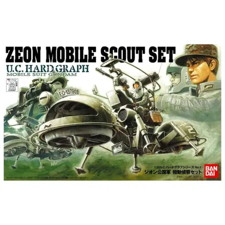 U.C. Hard Graph 1/35 Mobile Suit Gundam Zeon Mobile Scout Set termékfotó