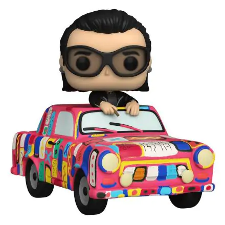 U2 Funko POP! Rides Super Deluxe Vinyl figura AB Car w/Bono 15 cm termékfotó
