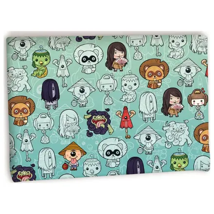 Uchiwa Manga tartó táska Yokais 21 x 15 cm termékfotó
