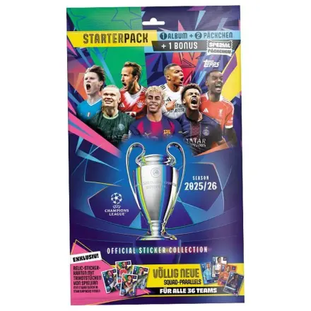UEFA Champions League 2025/26 Collection matrica csomag termékfotó