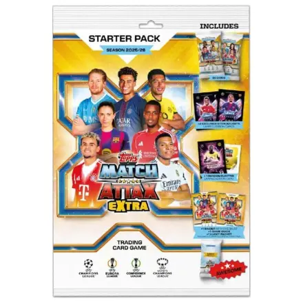 UEFA Champions League Match Attax Extra 2025/26 Starter Pack kártyacsomag  termékfotó