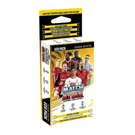 UEFA Club Competitions Match Attax TCG Saison 2024/25 Eco Pack német nyelvű termékfotó