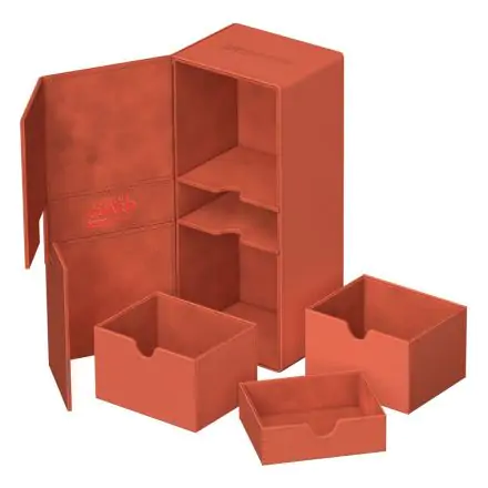 Ultimate Guard Twin Flip`n`Tray 266+ Xenoskin 2022 Exclusive Dark Orange termékfotó