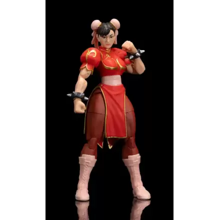 Ultra Street Fighter II: The Final Challengers 1/12 Chun-Li Player 2 Red Ver. akciófigura 15 cm termékfotó